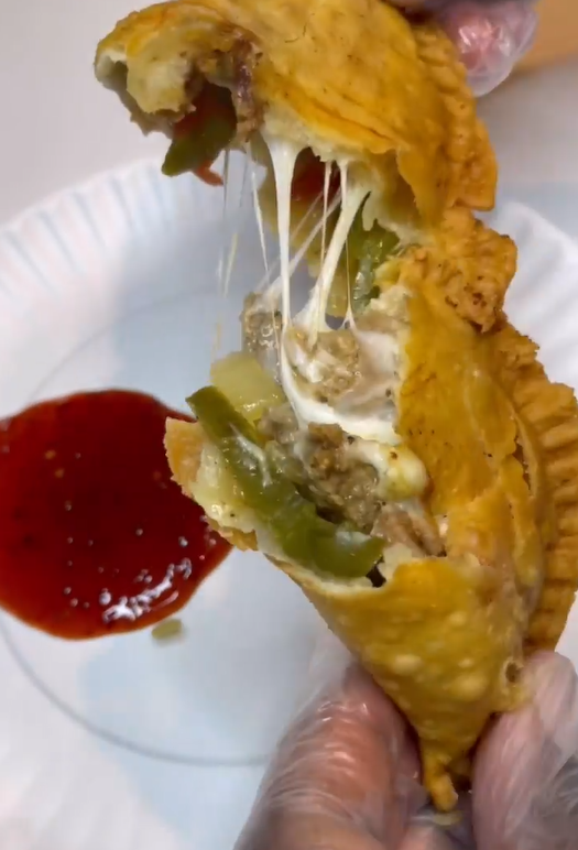 Philly cheese steak empanadas