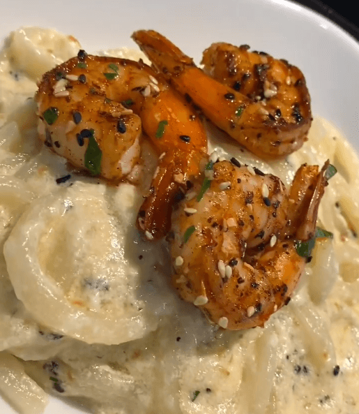 Alfredo Udon Noodles | Flavor God