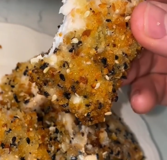 Everything Bagel Chicken Strips | Flavor God