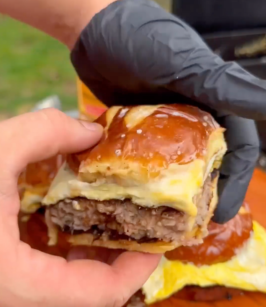 Pretzel Breakfast Sliders