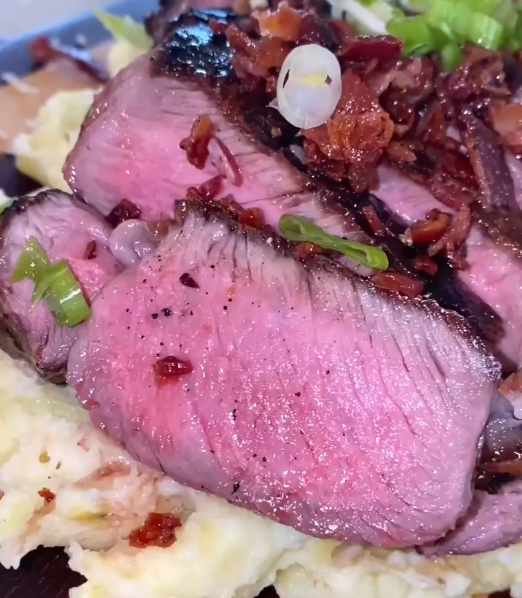 Steak & Loaded Mashed Potatoes