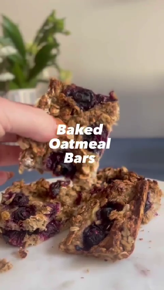 Baked Oatmeal Bars