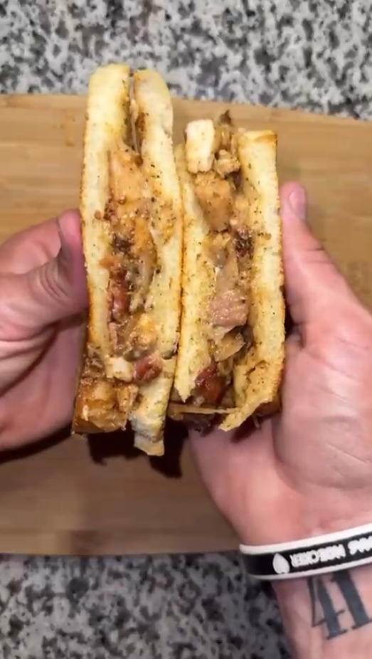 Chicken, Bacon & Caesar Sourdough Melt