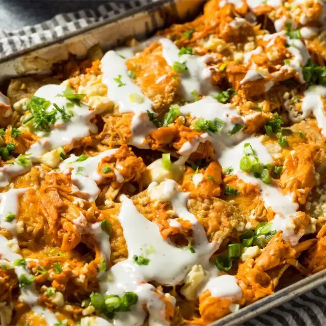 Shredded Rotisserie Chicken Nachos