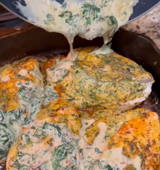 Spinach Stuffed Chicken