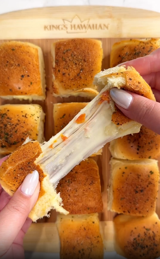 Cheesy Stuffed Pepperoni Rolls