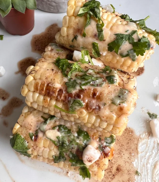 Cheesy Chipotle Street Corn