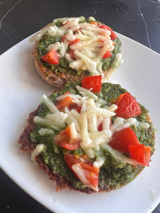 Gluten-Free Pesto Pizza