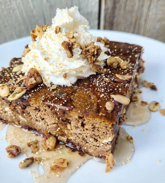 Keto Chocolate Pumpkin Bake