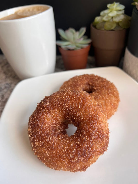 Buttery Cinnamon Roll Doughnuts
