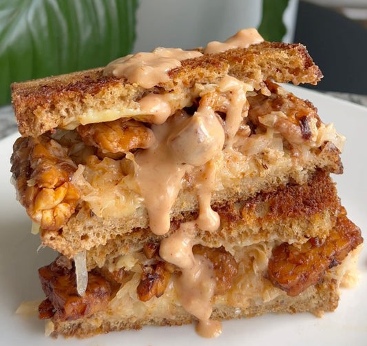 Savory Tempeh Reuben