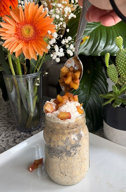 Apple Pie Overnight Oats