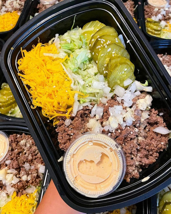 Big Mac Inspired Salad Flavor God