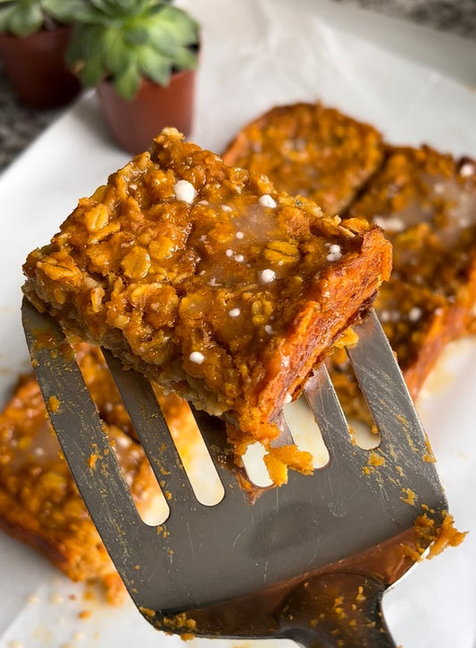 Baked Pumpkin Pie Breakfast Oats