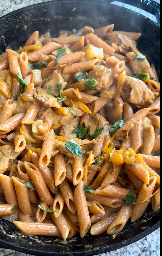 Creamy Jerk Chicken Pasta