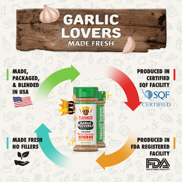 Garlic Lover's Seasoning - Gold Combo - Flavor God
