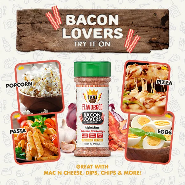 Bacon Lovers Seasoning - Gold Combo - Flavor God