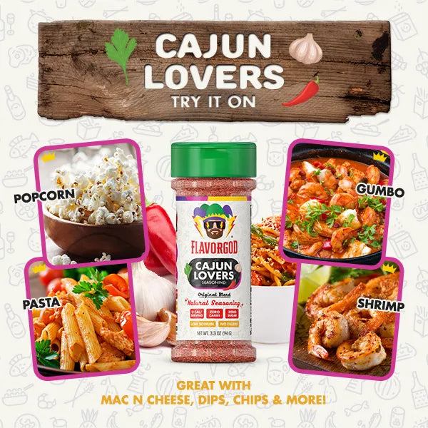 Cajun Lovers Seasoning - Flavor God