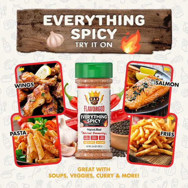 Everything Spicy Seasoning - $2 TUESDAY - Flavor God
