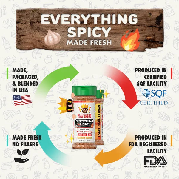 Everything Spicy Seasoning - $2 TUESDAY - Flavor God