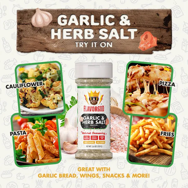 Garlic & Herb Salt Finisher - Flavor God
