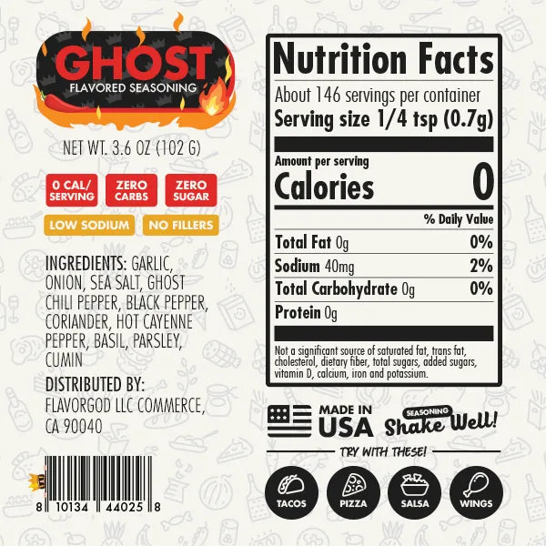 Ghost Seasoning - Flavor God