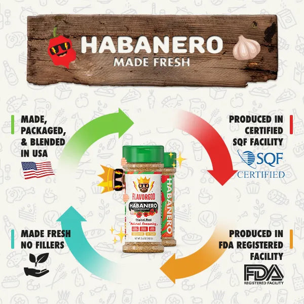 Habanero Seasoning - Flavor God