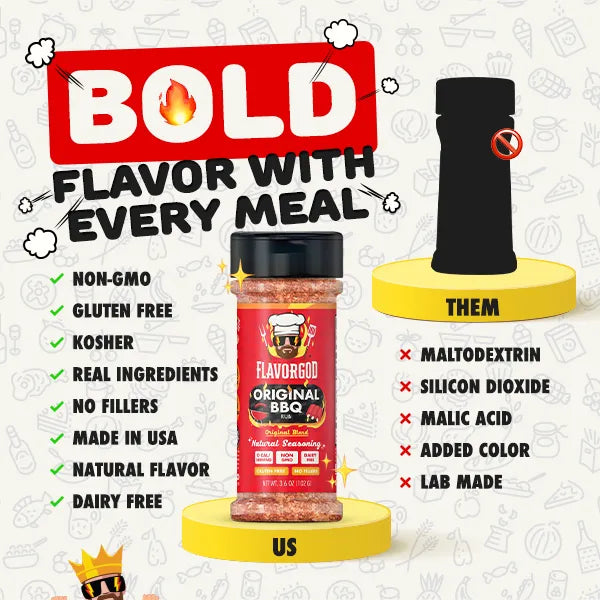 Original BBQ Rub - Gold Combo - Flavor God
