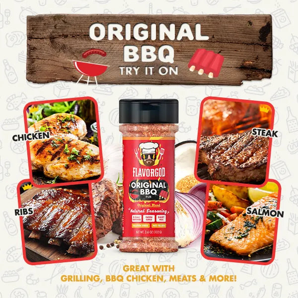 Original BBQ Rub - Gold Combo - Flavor God