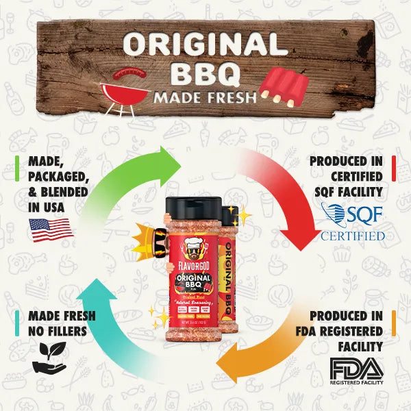Original BBQ Rub - Gold Combo - Flavor God