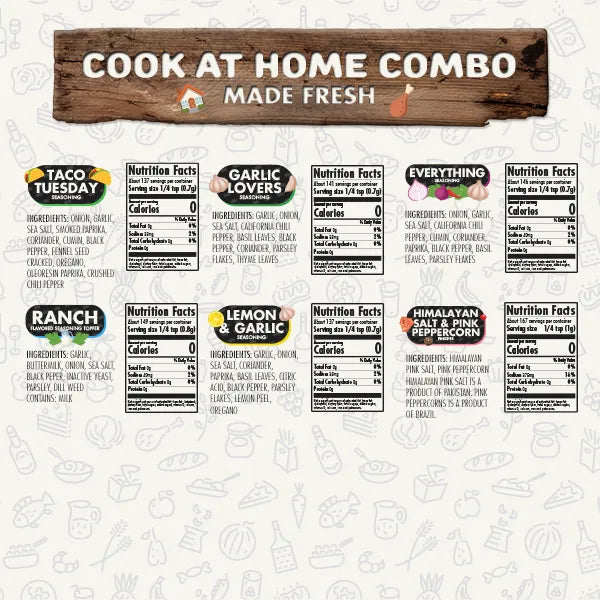 Cook at Home Combo (NYS) - Flavor God