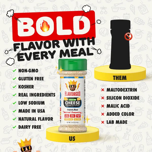 Cheese Seasoning (Add-On Offer) - Flavor God