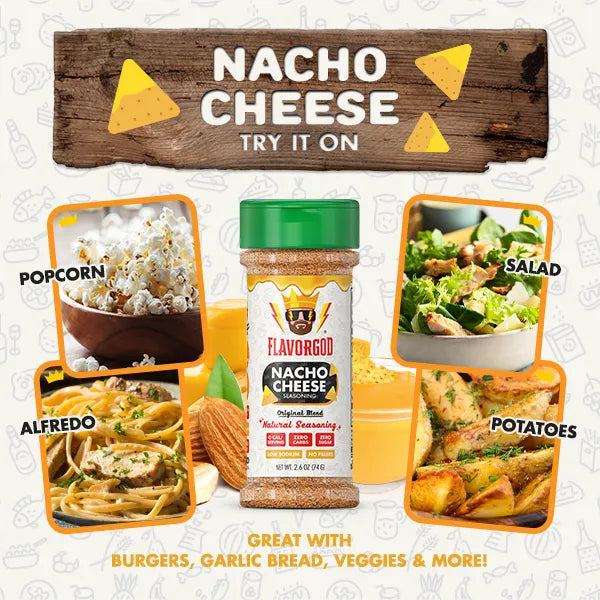 Nacho Cheese Seasoning (Team Salty) - Flavor God