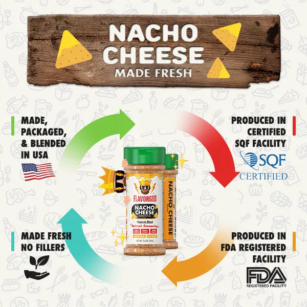 Nacho Cheese Seasoning (Team Salty) - Flavor God