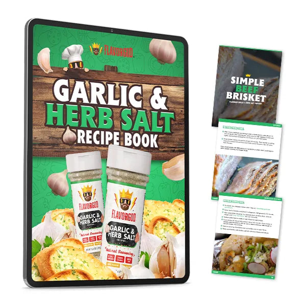 Garlic & Herb Salt Recipe Ebook - Flavor God
