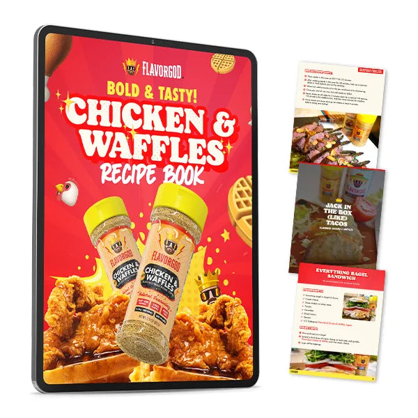 Chicken & Waffles Recipe Ebook - Flavor God