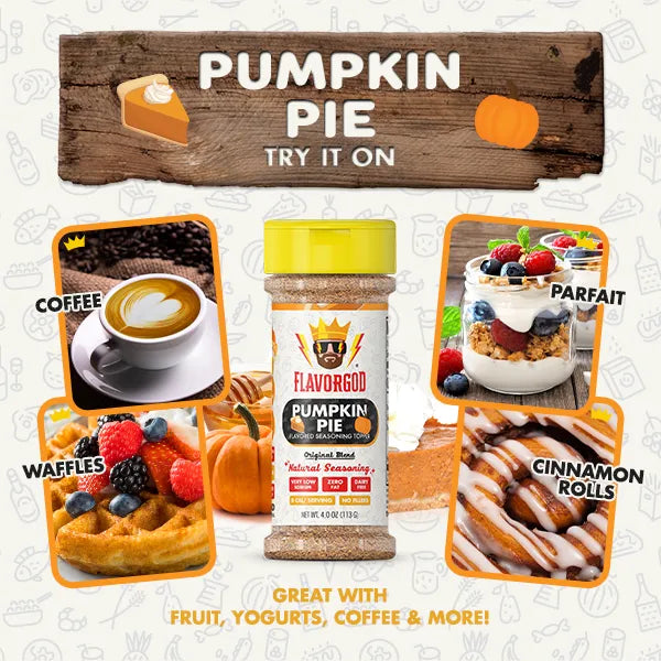 Pumpkin Pie Topper - Limited Editon - Flavor God