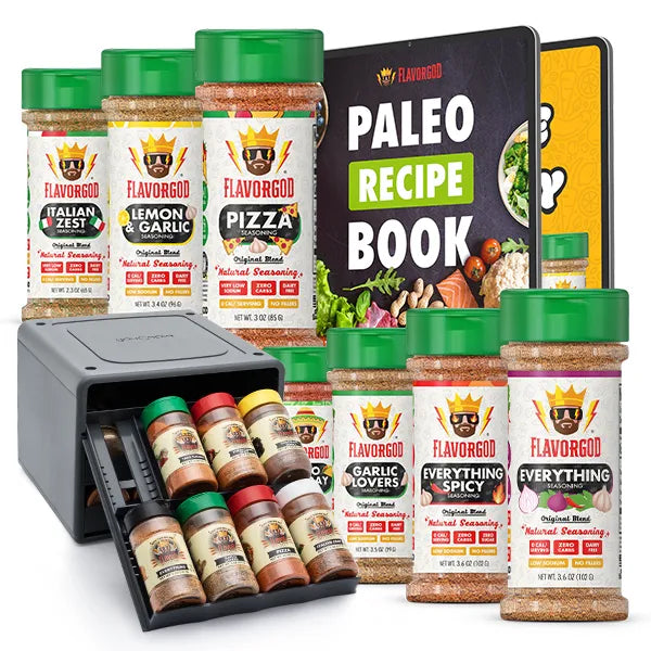 Startup Chef Spice Pack + Storage Rack - Flavor God