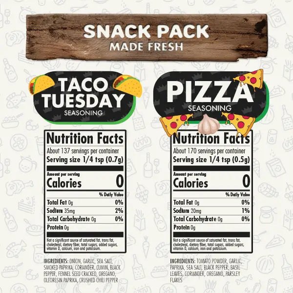 Snack Pack - Flavor God