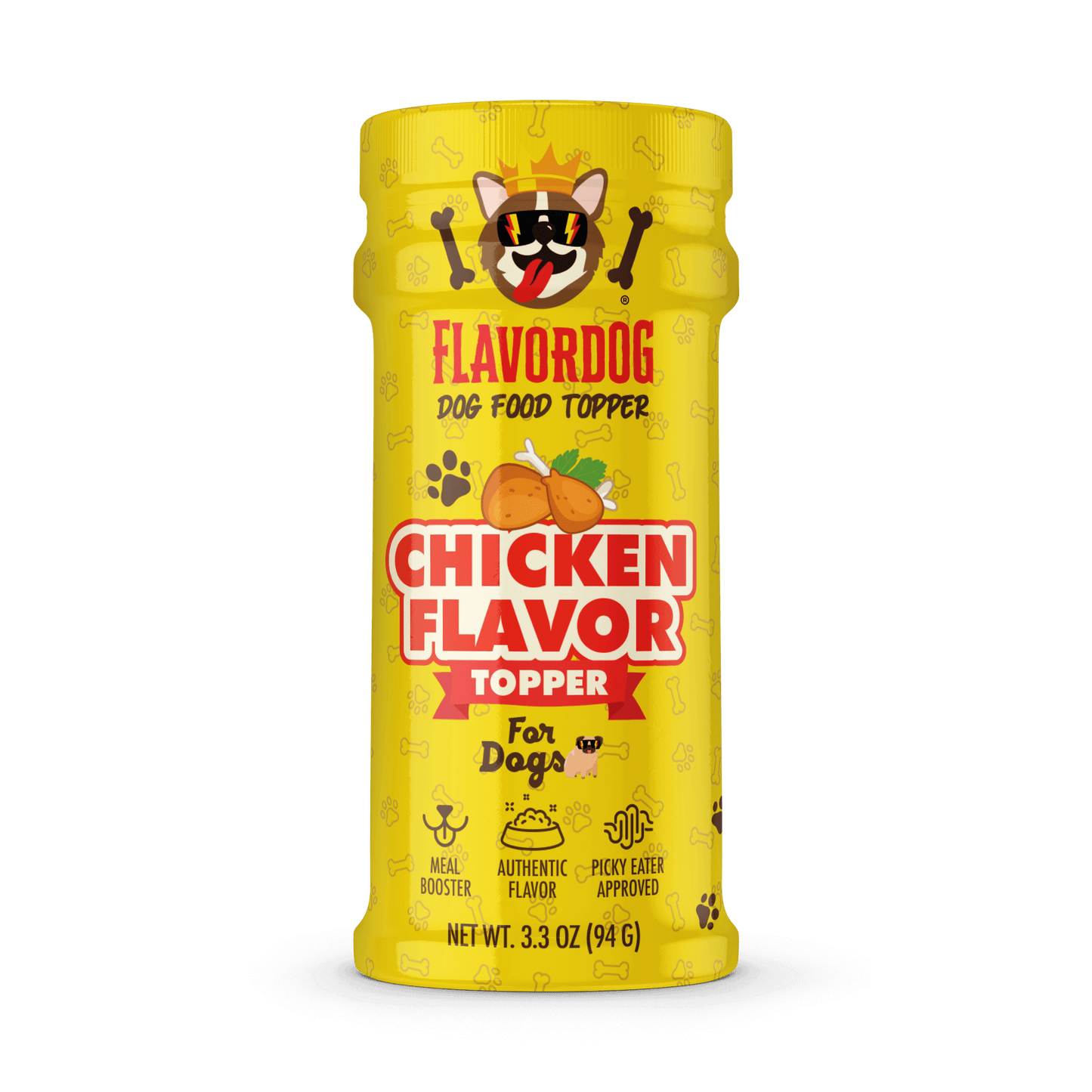Chicken Flavored - Dog Food Topper - Flavor God