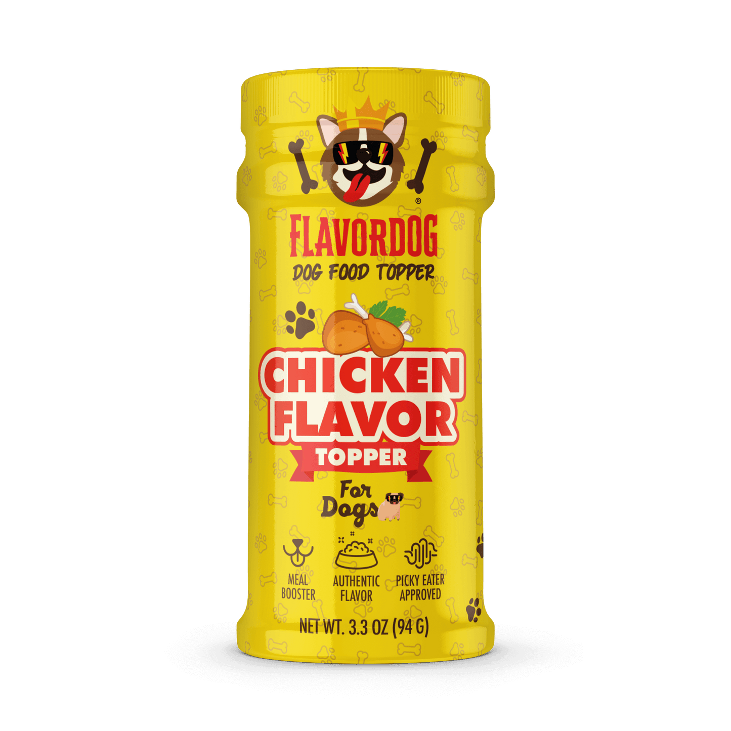 Chicken Flavored - Dog Food Topper - Flavor God