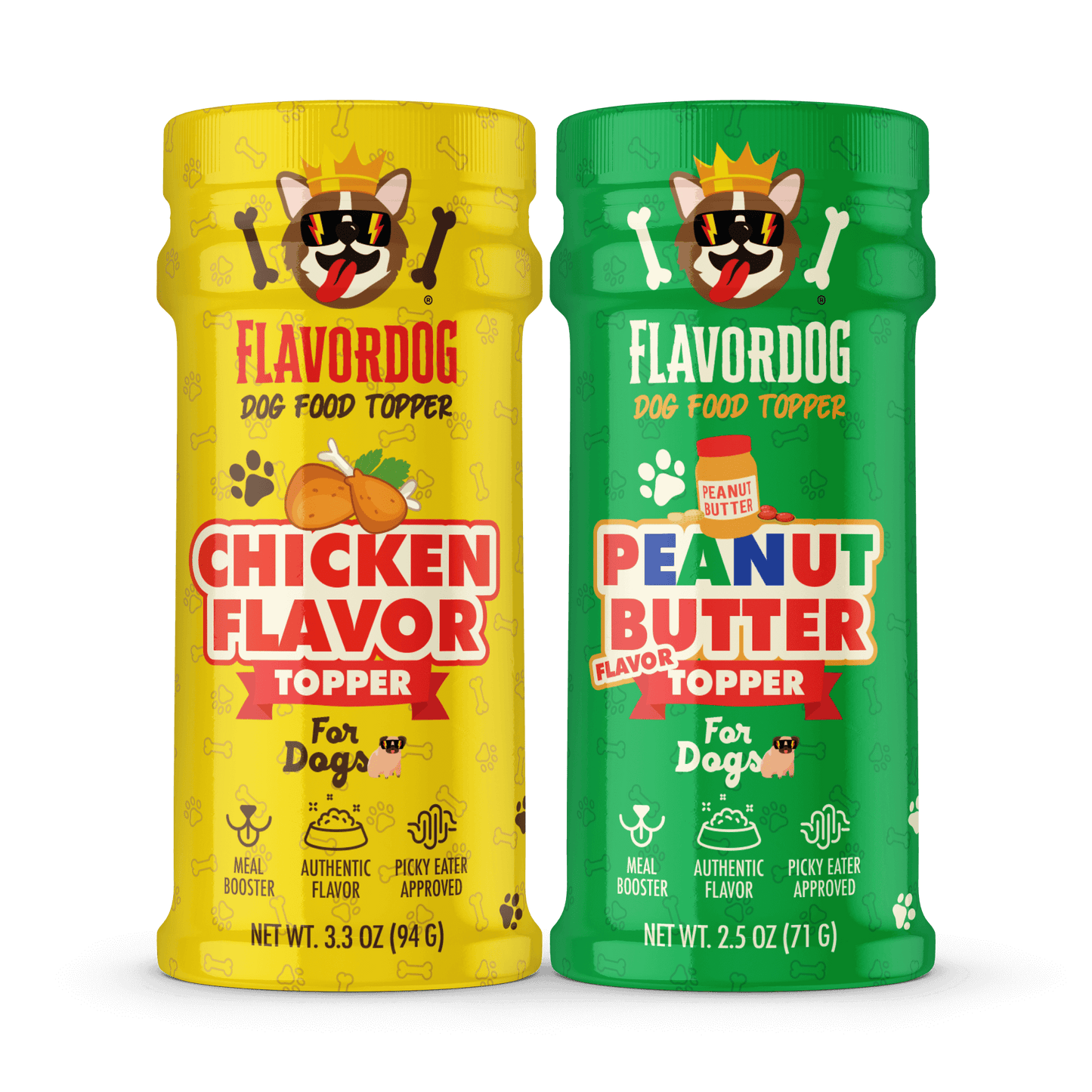 Dog Food Topper Combo - Flavor God