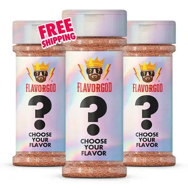 Choose THREE get FREE shipping - Flavor God