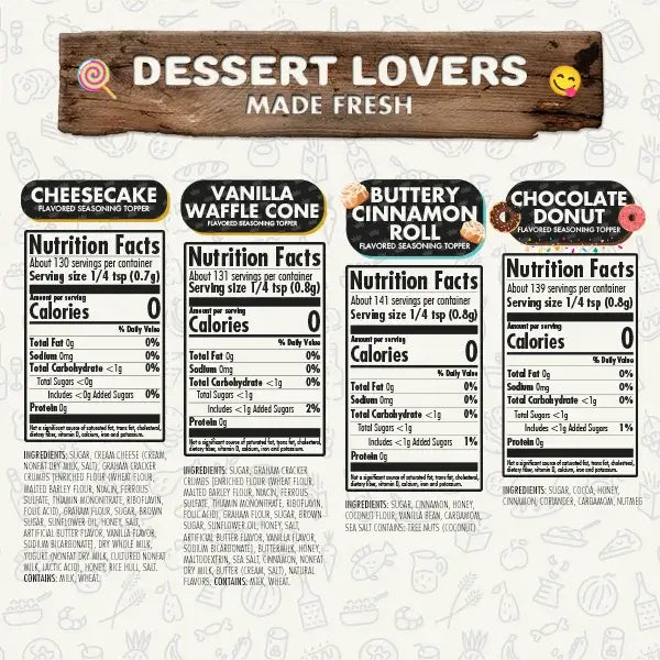 Dessert Lovers Combo (NYS) - Flavor God