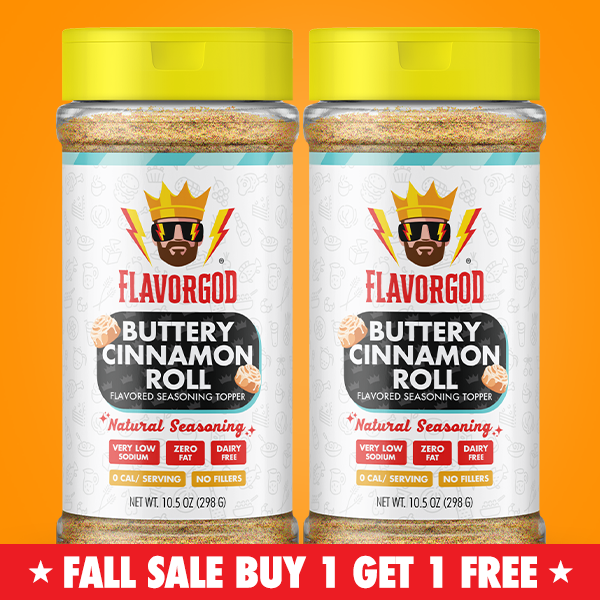 King Size Buttery Cinnamon Roll Topper - Buy 1 Get 1 Free - Flavor God