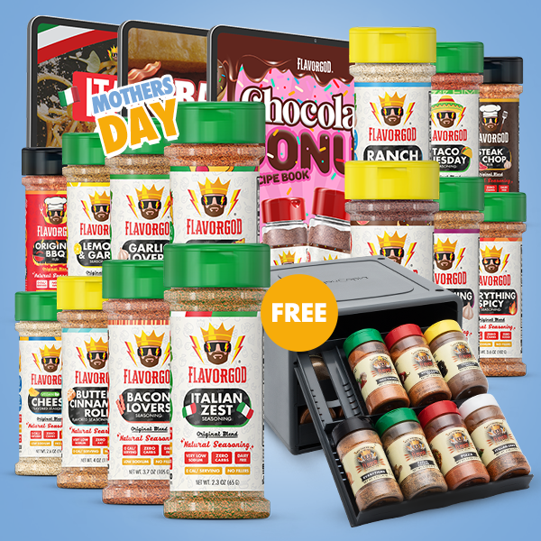 Chef Spice Rack + Free Spice Rack - Mother’s Day Bundle