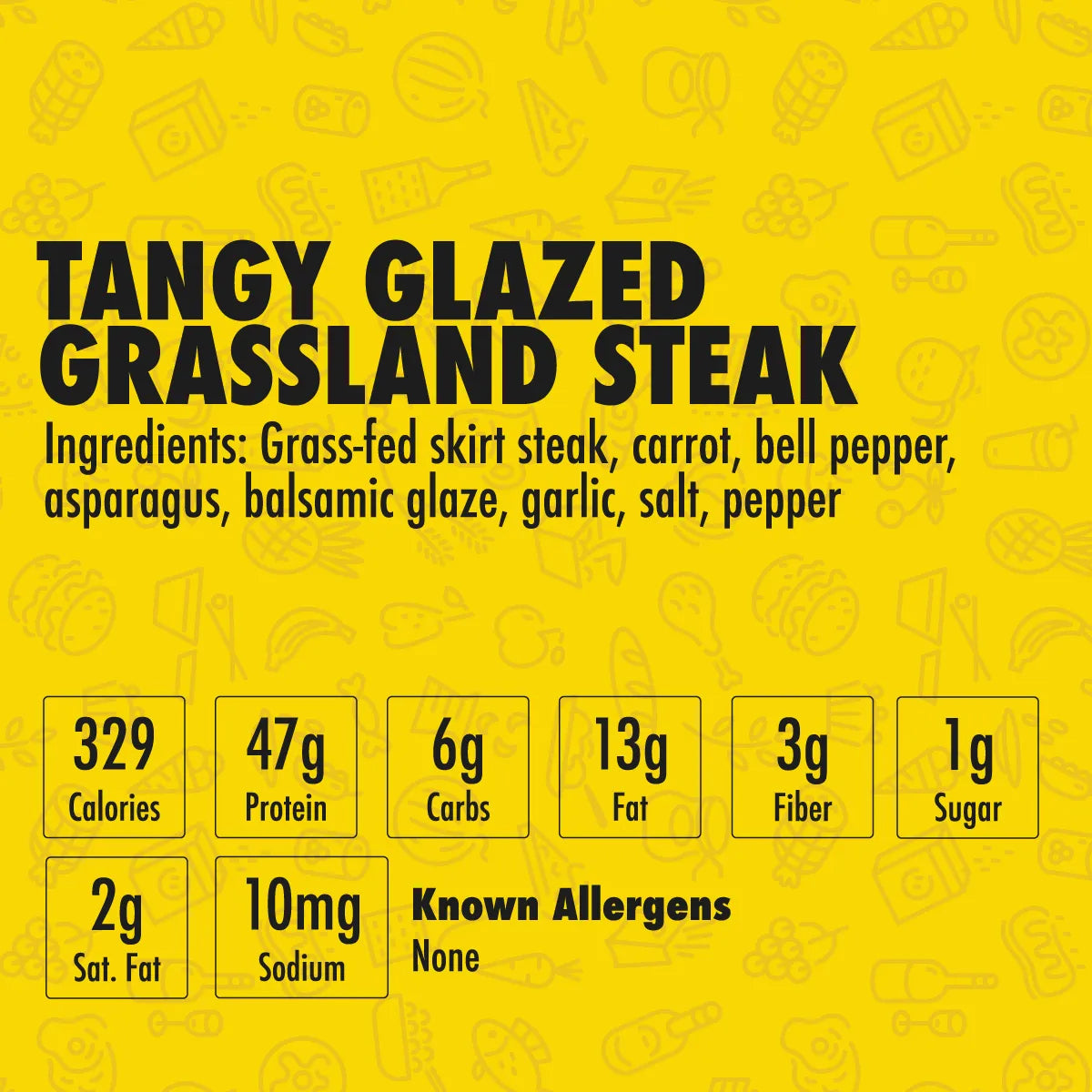 Tangy Glazed Grassland Steak