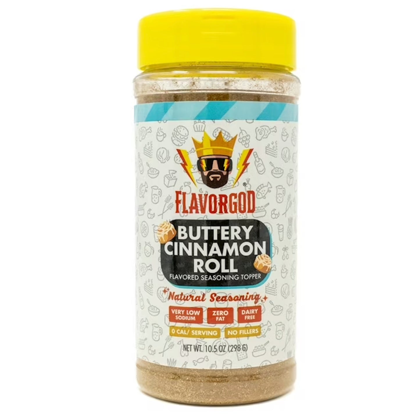 Buttery Cinnamon Roll Topper