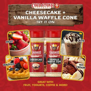 Cold Stone Combo - Cheesecake + Vanilla Waffle Cone