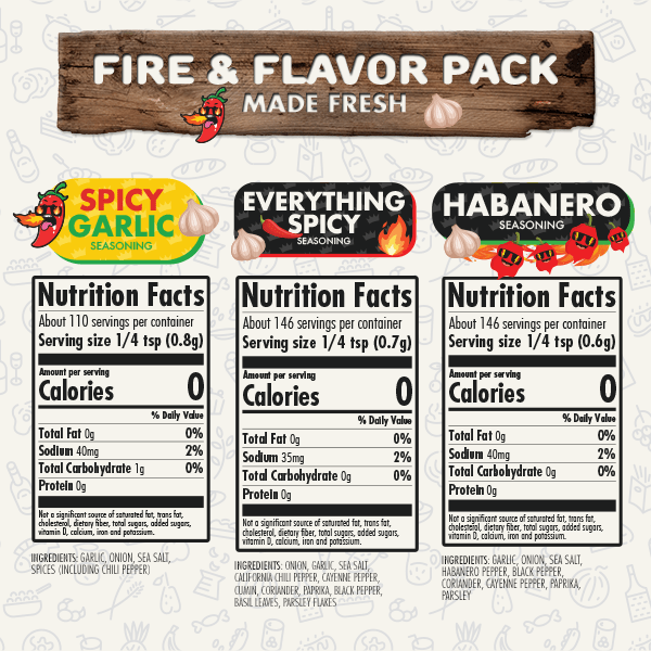 Fire & Flavor Pack - Flavor God
